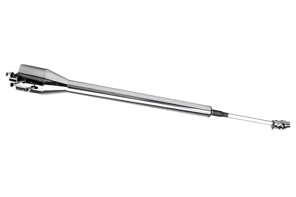 Flaming River FR20006SSCP Mopar Floor Shift Tilt Column: Power Box - Polished Finish