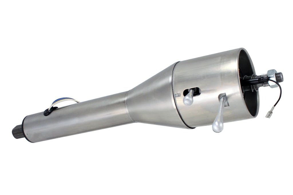 Flaming River FR2000MC Micro Floor Shift Tilt Column - Paintable Mill Finish
