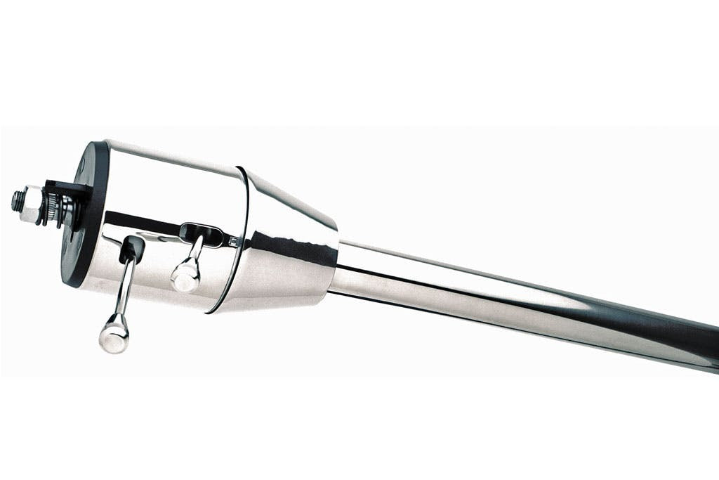 Flaming River FR2000VTSSA 1963-66 Corvette Floor Shift Tilt Column Using FR Adapter - Polished Finish
