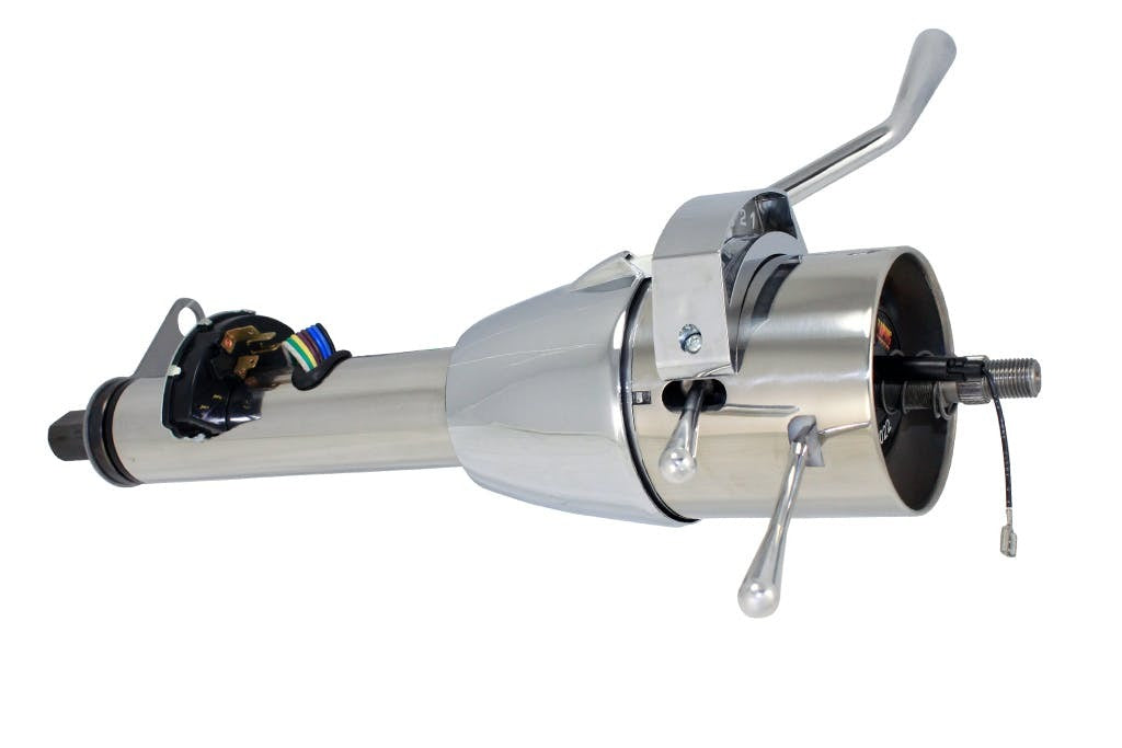Flaming River FR20020MCSS Micro Column Shift Tilt Column with Neutral Safety Switch - Polished Finish