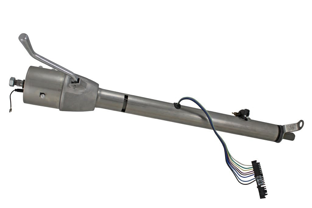 Flaming River FR20023 1955-56 Chevy Column Shift Tilt Column with NSS - Paintable Mill Finish