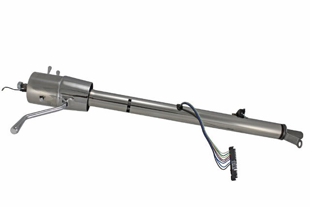 Flaming River FR20023-57SS 1957 Chevy Column Shift Tilt Column with NSS - Polished Finish