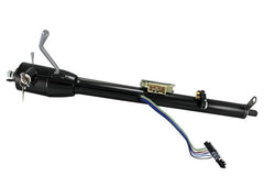 Flaming River FR30103-35BK 35 Column Shift Key Column with 3/4 -36 Shaft - Black Powdercoat Finish