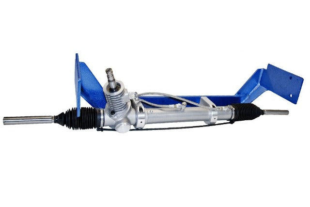 Flaming River FR301PWFS Rack and Pinion Kit: 1960-65 Comet/Falcon Pwr RandP w/Mill Finish Floorshift
