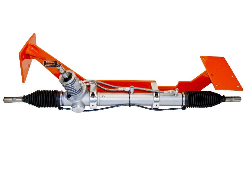 Flaming River FR305KTPW 1962-67 Nova Rear Steer Power Rack Cradle Kit - Paintable Tilt Column