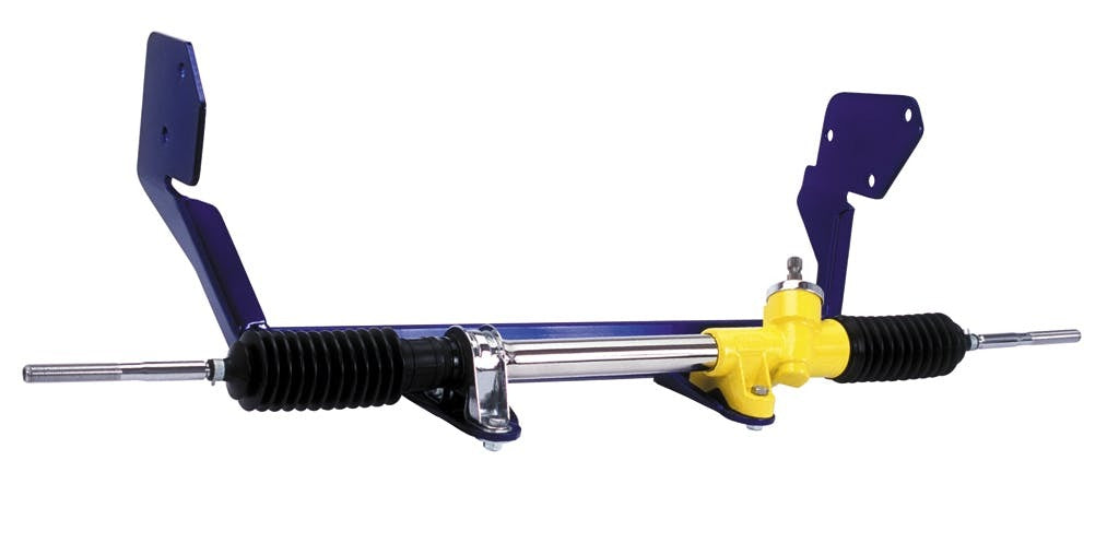 Flaming River FR310KT 1957 Chevy Manual Rack and Pinion Cradle Kit - Paintable Column Shift Column
