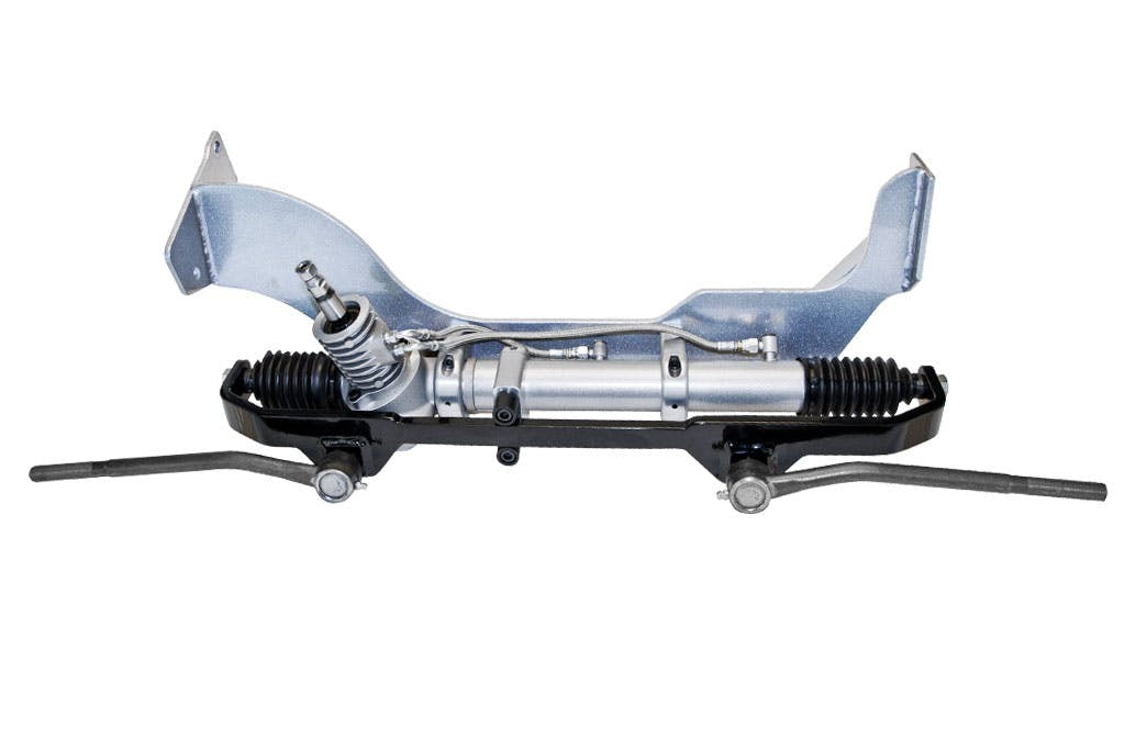Flaming River FR316KTPW 1970-81 Camaro Power Rack and Pinion Cradle Kit - Paintable Key Column
