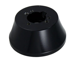 Flaming River FR3302BK Wheel Adapter: FR Column to 3 Bolt Wheel Adapter Black Powdercoat