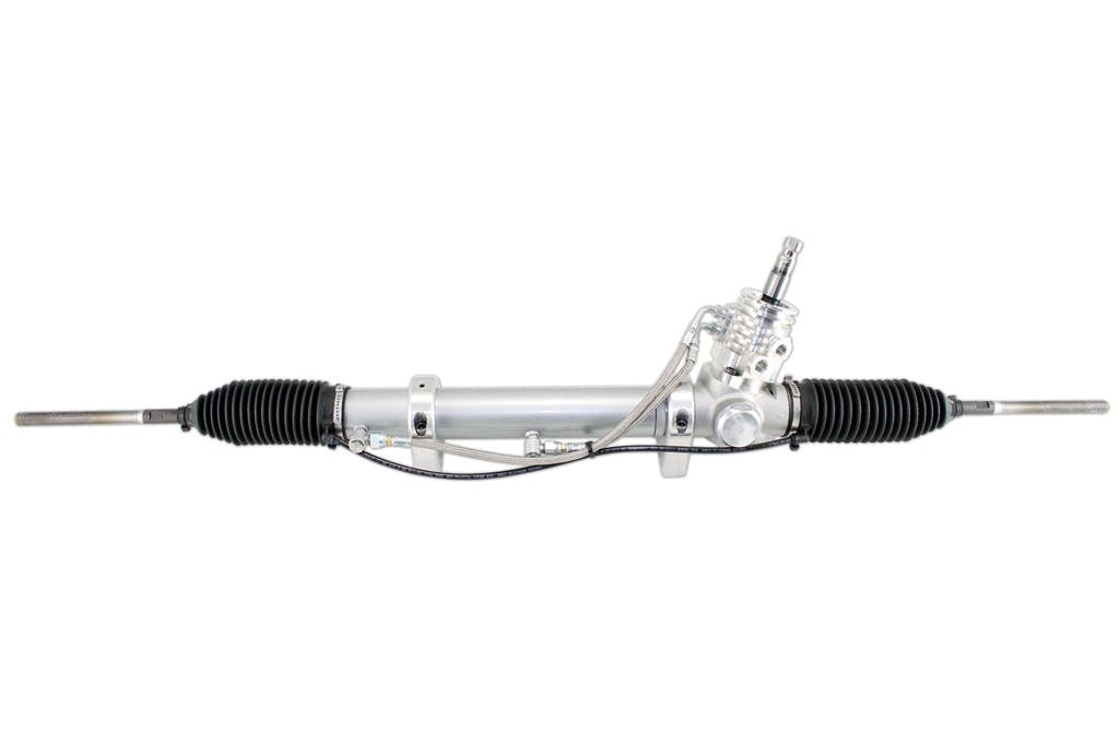 Flaming River FR40021PLN Rack and Pinion: Power Blue Rear Steer Rack 41.69 w/o Powdercoat