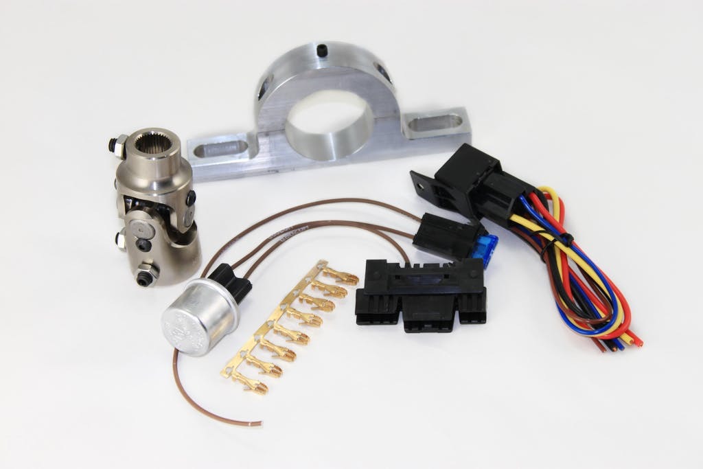Flaming River FRCA103 1967-68 Camaro/Firebird; 1968 Nova/Chevy II Column Install Kit - Manual Steering