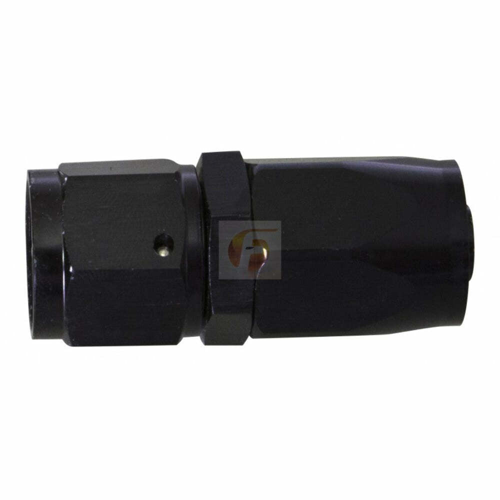 Fleece Performance -4 AN Straight to Hose Reusable Fitting pn fpe-136-0104blk