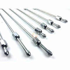 Fleece Performance 15 Inch High Pressure Fuel Line 8mm x 3.5mm Line M14 x 1.5 Nuts pn fpe-34200-15