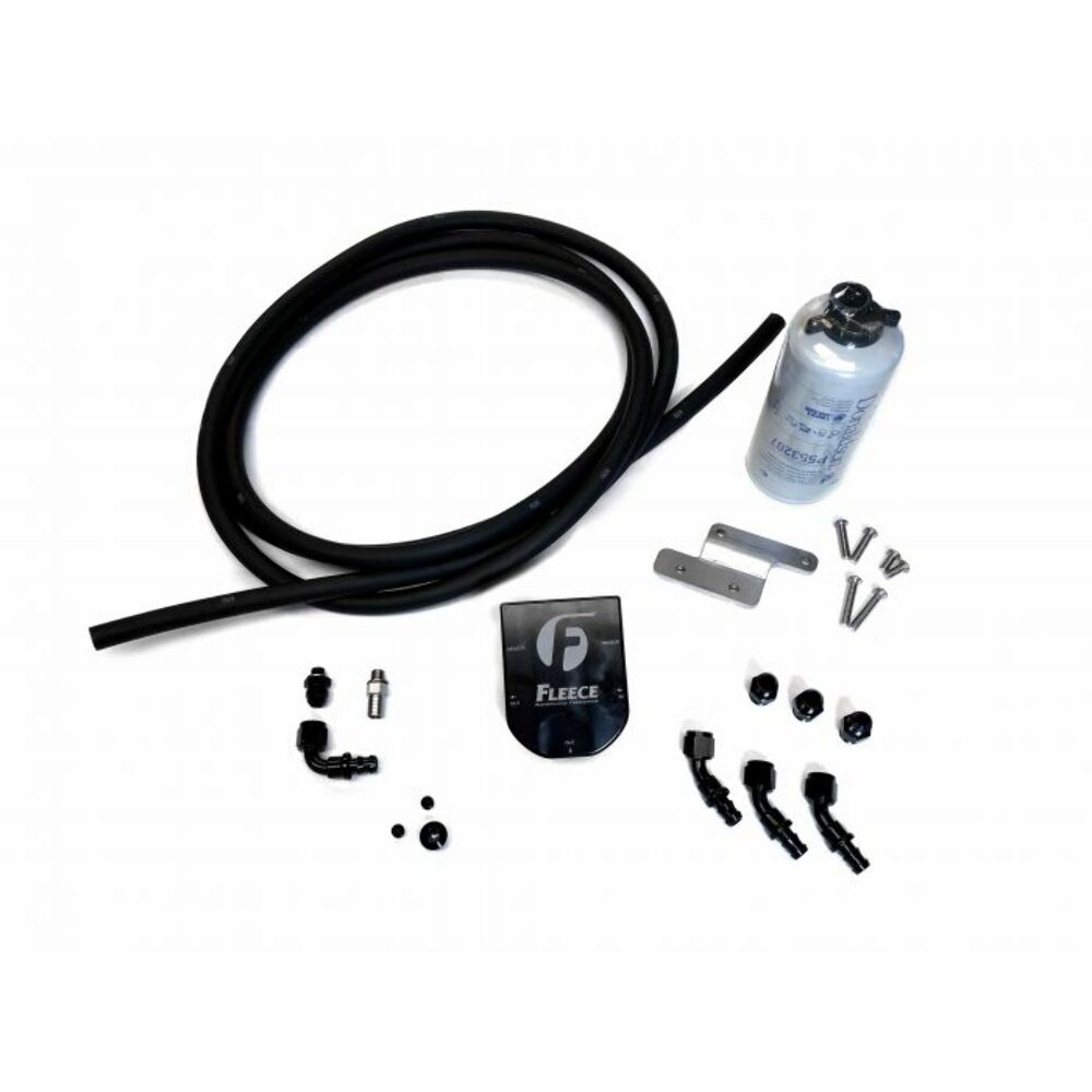 Fleece Performance 2003 - 2018 Dodge Cummins Auxiliary Fuel Filter Kit pn fpe-34783