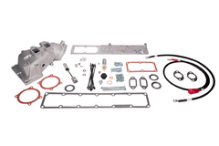 Fleece Performance Intake Horn and Grid Heater Kit for 2007.5-2024 Ram 6.7L Cummins FPE-CUMM-IHK-0724