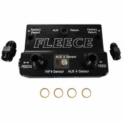 Fleece Performance 2010-2018 4th Gen Dodge/Cummins Fuel Distribution Block pn fpe-ffd-rf-4g