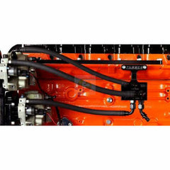 Fleece Performance 2007.5-2009 6.7L Cummins Fuel Distribution Block Hose and Fitting Kit pn fpe-ffd-rf-hf-kit-3g-67