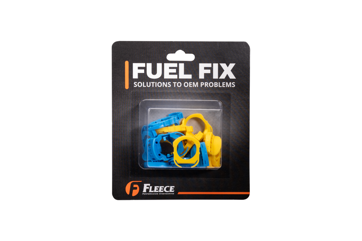 Fleece Performance Fuel Line Retaining Clips for Ford 6.7L Power Stroke, 14-Pack FPE-FL-RC-FMC-14P