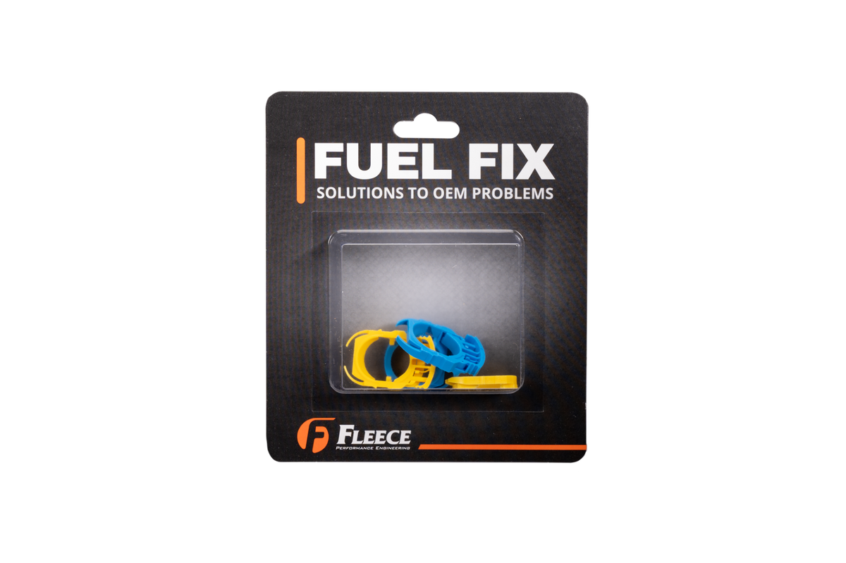 Fleece Performance Fuel Line Retaining Clips for Ford 6.7L Power Stroke, 4-Pack FPE-FL-RC-FMC-4P