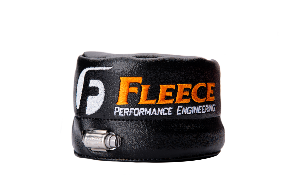 Fleece Performance 4" Short Hood Stack Cover - Straight Cut FPE-HSC-4-S