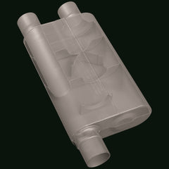 Flowmaster 42583 2.5 IN(O)/DUAL OUT 80 SERIES