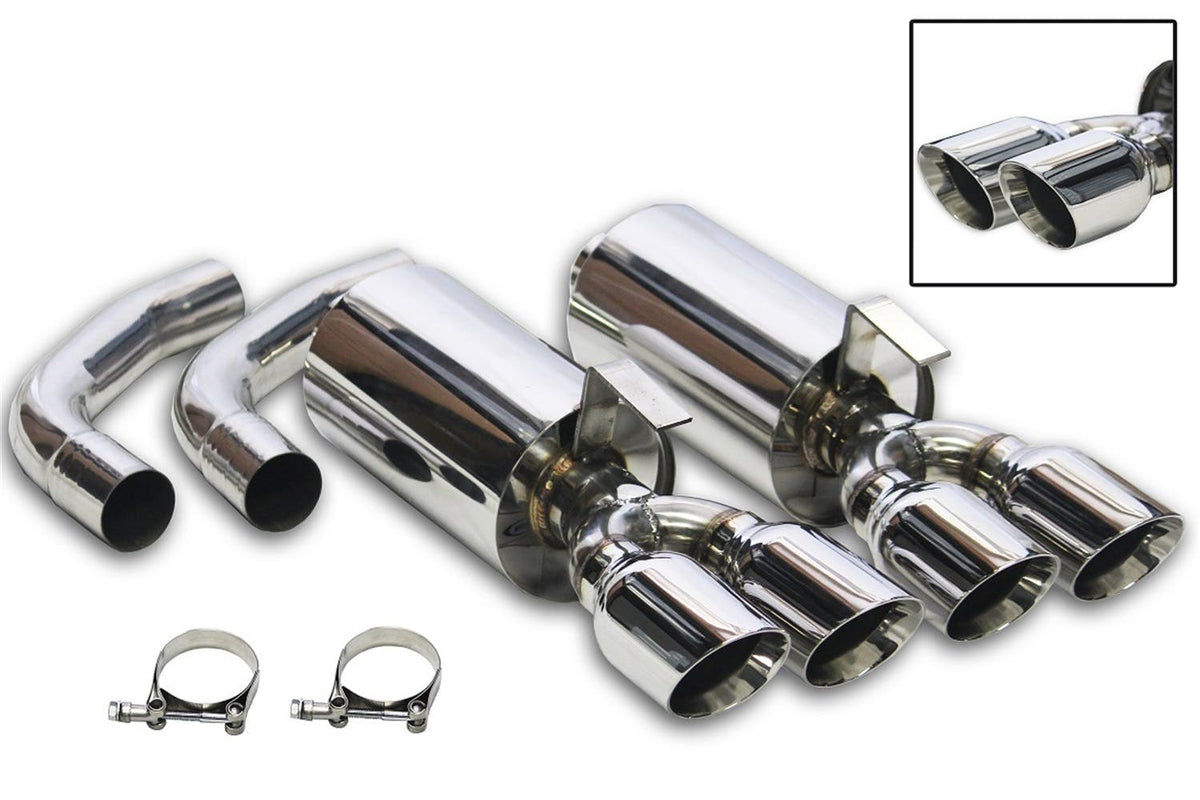 Flowtech 11542FLT 1986-1991 C4 CORVETTE 5.7L 2.25 IN AXLE-