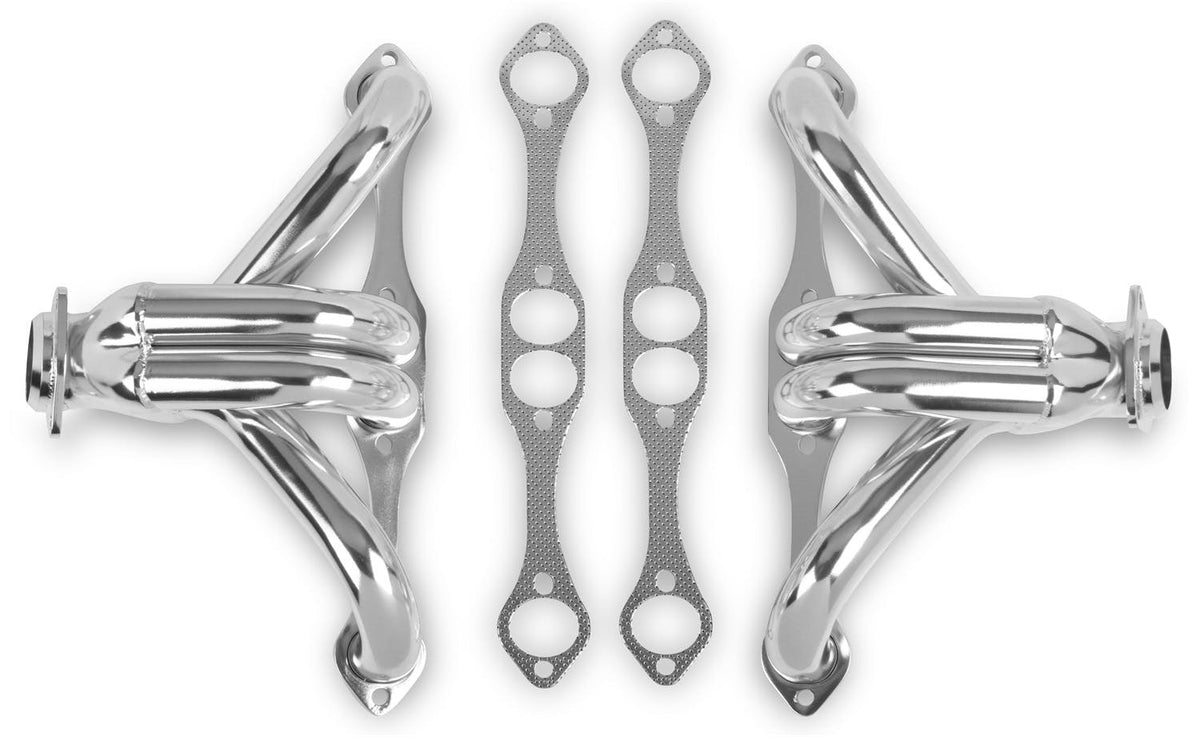 Flowtech 11705-7FLT SMALLBLOCK CHEVY BLOCK HUGGER 304 SS