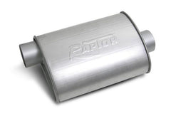 Flowtech 50054FLT MUFFLER, RAPTOR, 3 INLET/OUTLET CORE