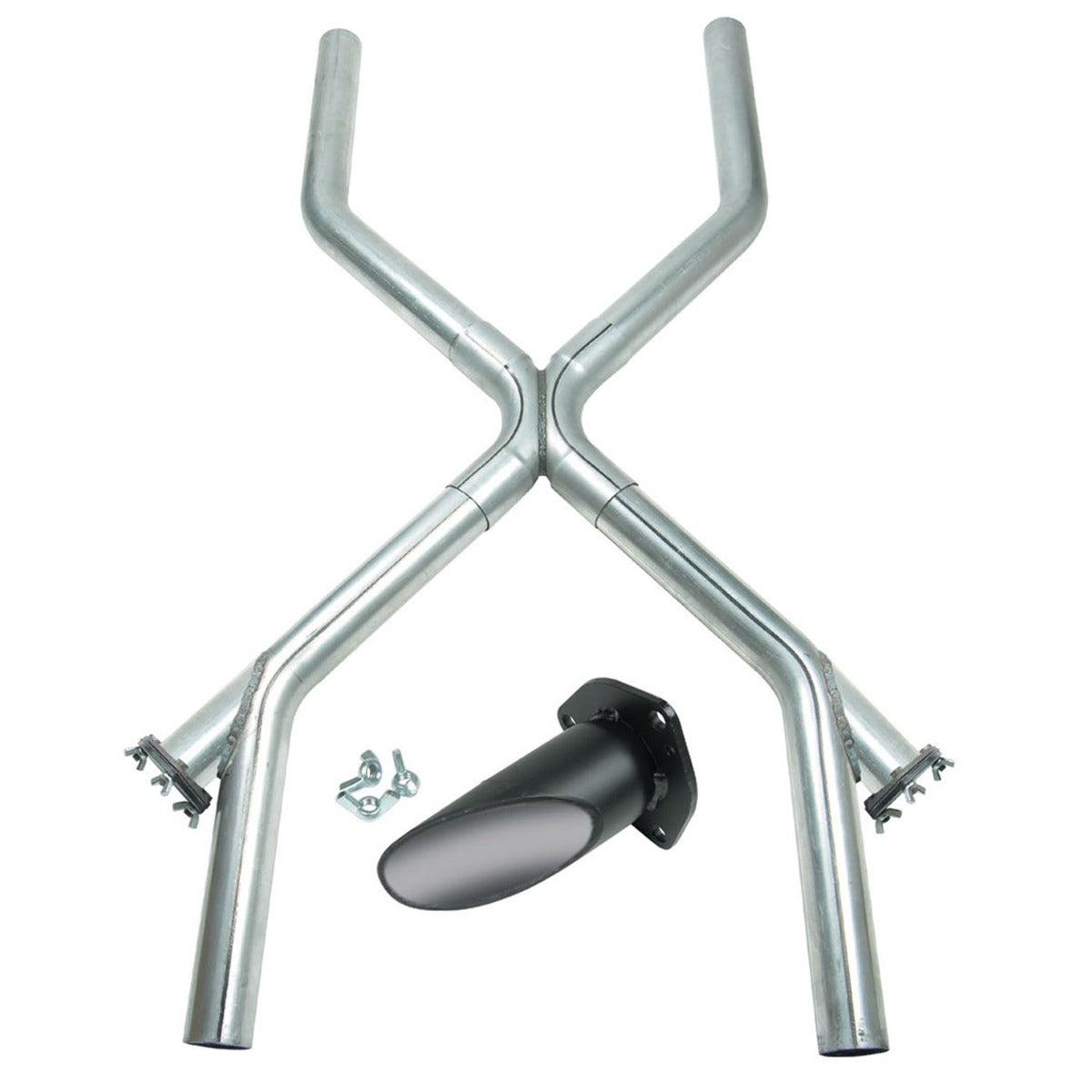 Flowtech 53630FLT UNIVERSAL CROSS PIPE W/CUT-OUTS 2.5OD