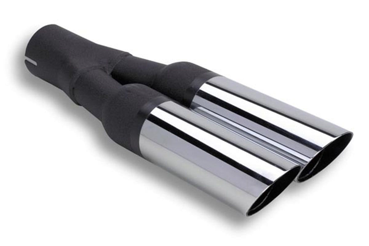 Flowtech 59904FLT DUAL 2 1/2 INCH SLASH CUT OUTLET