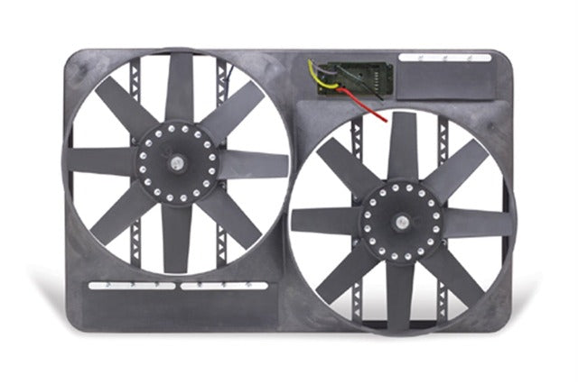 Flex-A-Lite 104242 Fan Electric 13 1/2 dual shrouded puller w/o controls