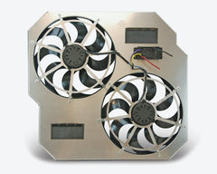 Flex-A-Lite 104641 Fan Electric 15 dual shrouded puller w/ variable speed control