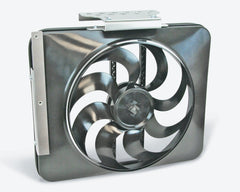 Flex-A-Lite 105401 Fan Electric 15 single shrouded puller w/ controls, '79-'93 Mustang 5.0