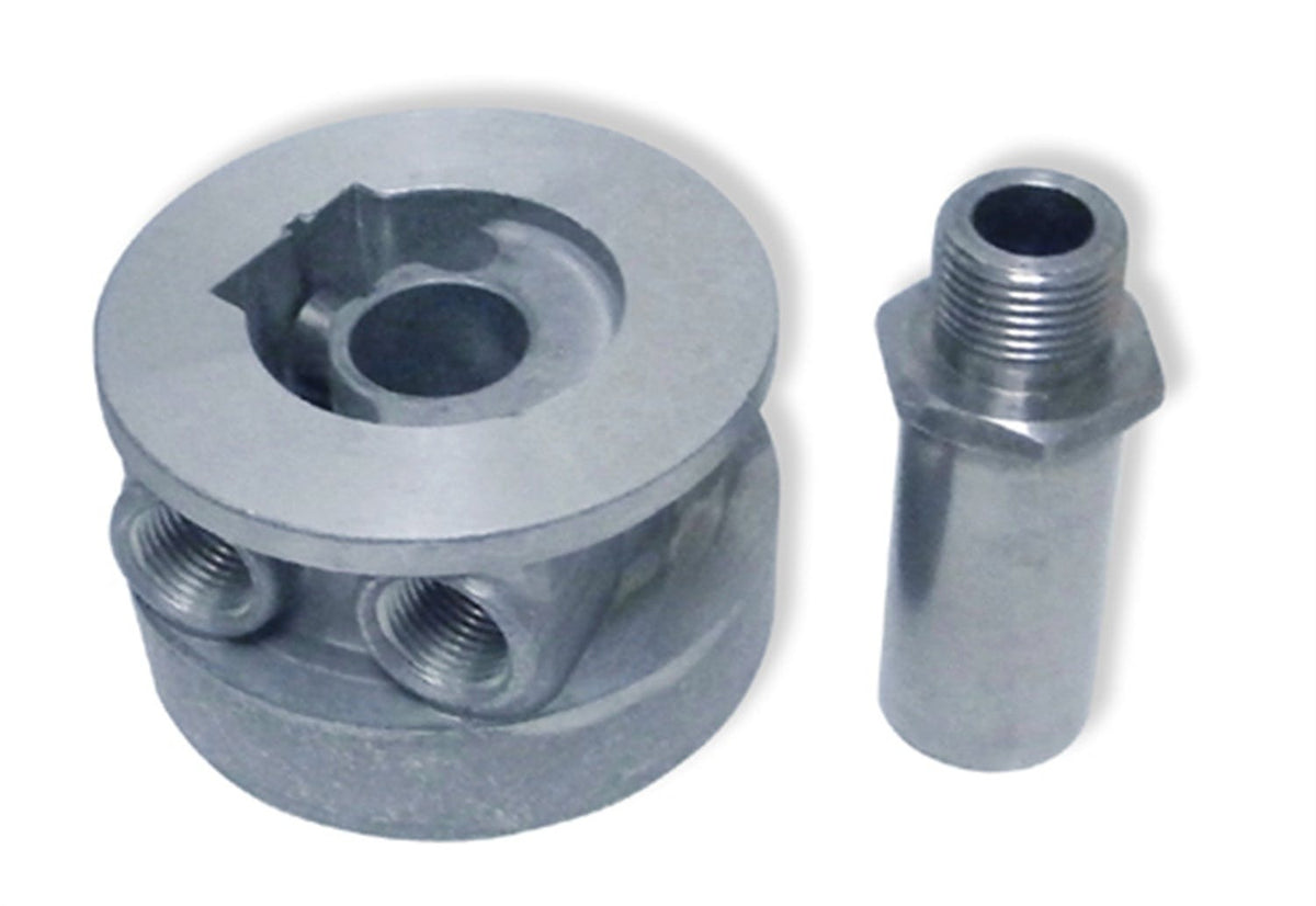 Flex-A-Lite 108595 Cast Sandwich Adapter Kit- 13/16-16 threads Chevy V8