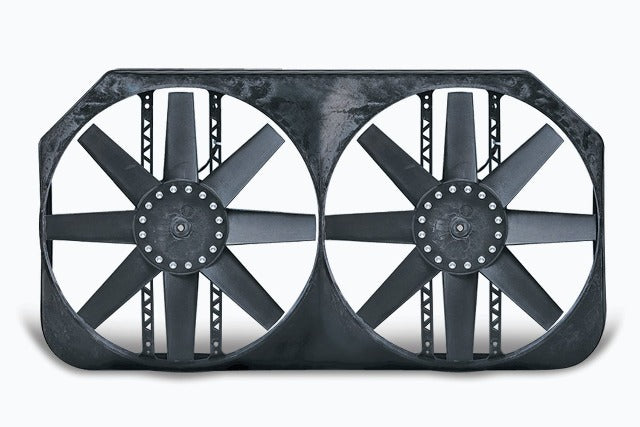 Flex-A-Lite 116521 Fan Electric 15 dual shrouded puller w/var speed control, '92-'99 Chevy Truck