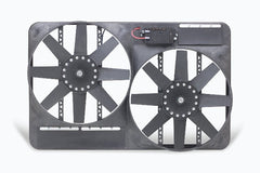 Flex-A-Lite 116524 Fan Electric 13 1/2 dual shrouded puller w/ variable speed control