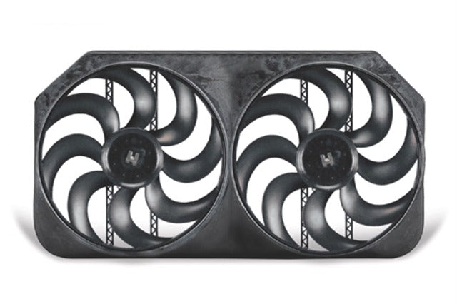 Flex-A-Lite 116678 Fan Electric 15 dual shrouded S-Blade universal w/o controls