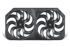 Flex-A-Lite 116678 Fan Electric 15 dual shrouded S-Blade universal w/o controls