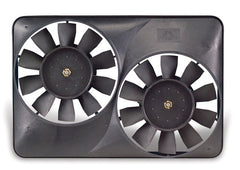 Flex-A-Lite 119366 Fan Electric 8 5/8 Dual shrouded pusher/puller Scirocco Radiator w/o controls