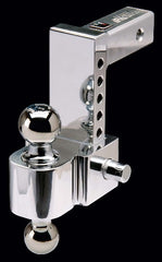 Fastway 42-00-2600 Fastway 6" Adjustable Pin Style Aluminum BM 2" and 2 5/16" Chrome Balls