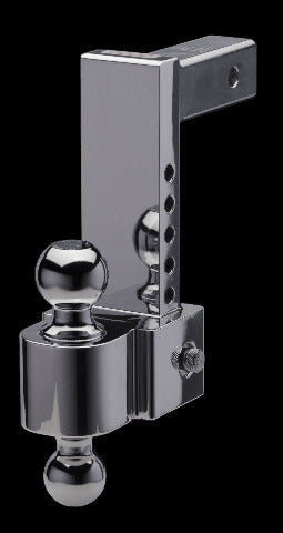 Fastway 42-00-2800 Fastway 8" Adjustable Pin Style Aluminum BM 2" and 2 5/16" Chrome Balls