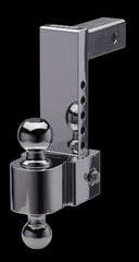 Fastway 42-00-2800 Fastway 8" Adjustable Pin Style Aluminum BM 2" and 2 5/16" Chrome Balls