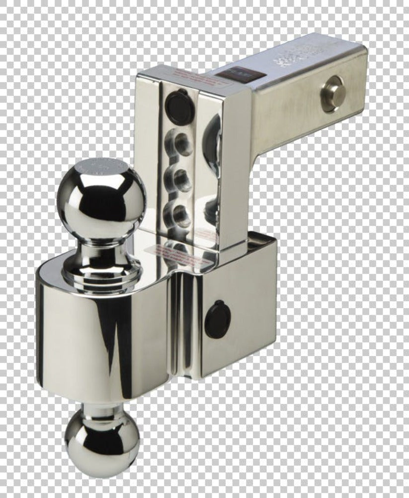 Fastway 44-00-4400-2S 4" Adjustable Locking Ball Mount 2" and 2 5/16" Stainless Balls