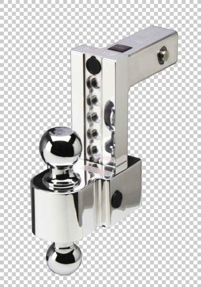 Fastway 44-00-4600-2S 6" Adjustable Locking Ball Mount 2" and 2 5/16" Stainless Balls