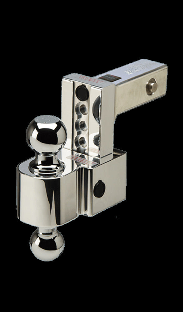 Fastway 44-00-4600 6" Adjustable Locking Ball Mount 2" and 2 5/16" Chromed Balls