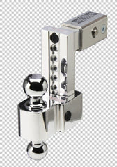 Fastway 44-00-4606-2S 6"w/2.5" Shank Adjustable Locking Ball Mount 2" and 2 5/16" Stainless Balls