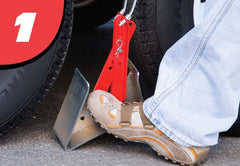 Fastway 84-00-4000 ONEstep Wheel Chock Adjustable 16"-24"