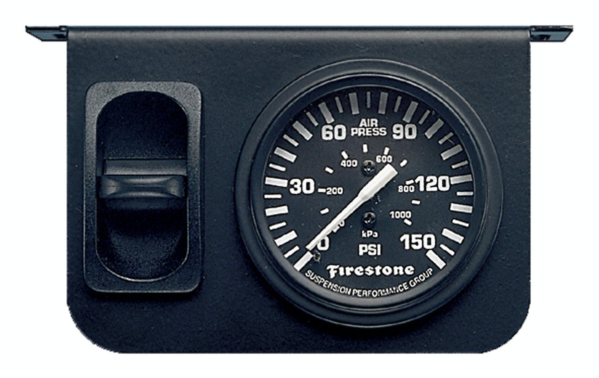 Firestone Ride-Rite 2191 Single Electric Black Gauge