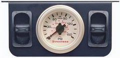 Firestone Ride-Rite 2260 Metal Dual Electric White Gauge
