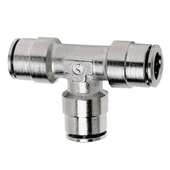 Firestone Ride-Rite 3105 Union Tee 3/8 Tubing Nickel 25 pack