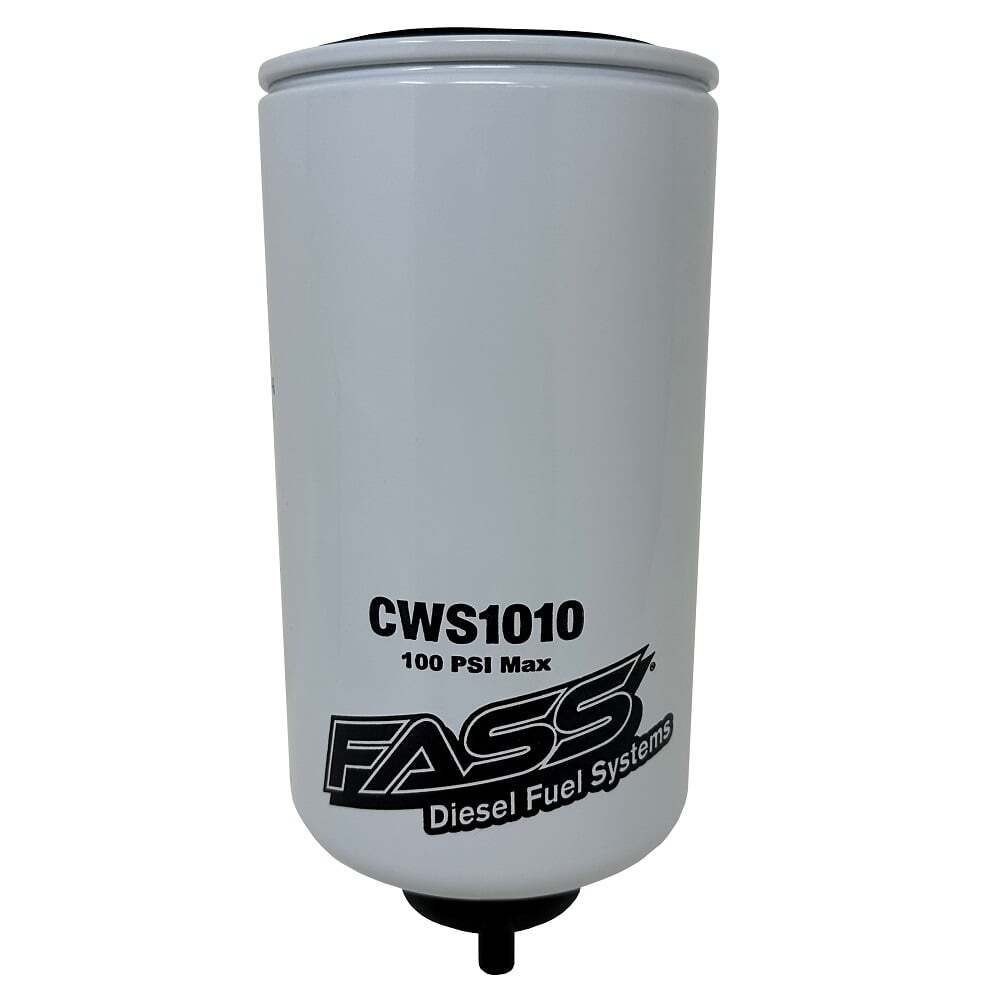 FASS Diesel Fuel Systems Coalescing Water Separator for Drop-In Series Systems CWS1010